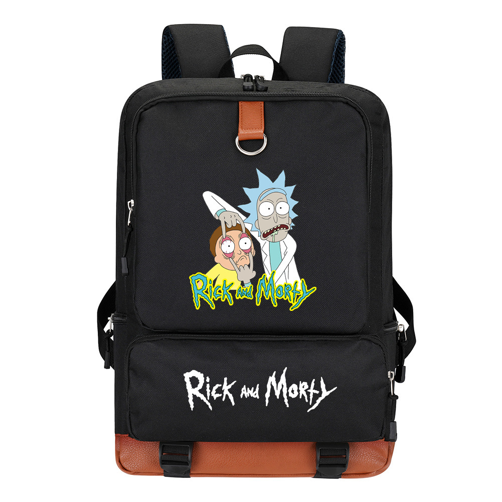 rick morty popular bagpack  - 副本