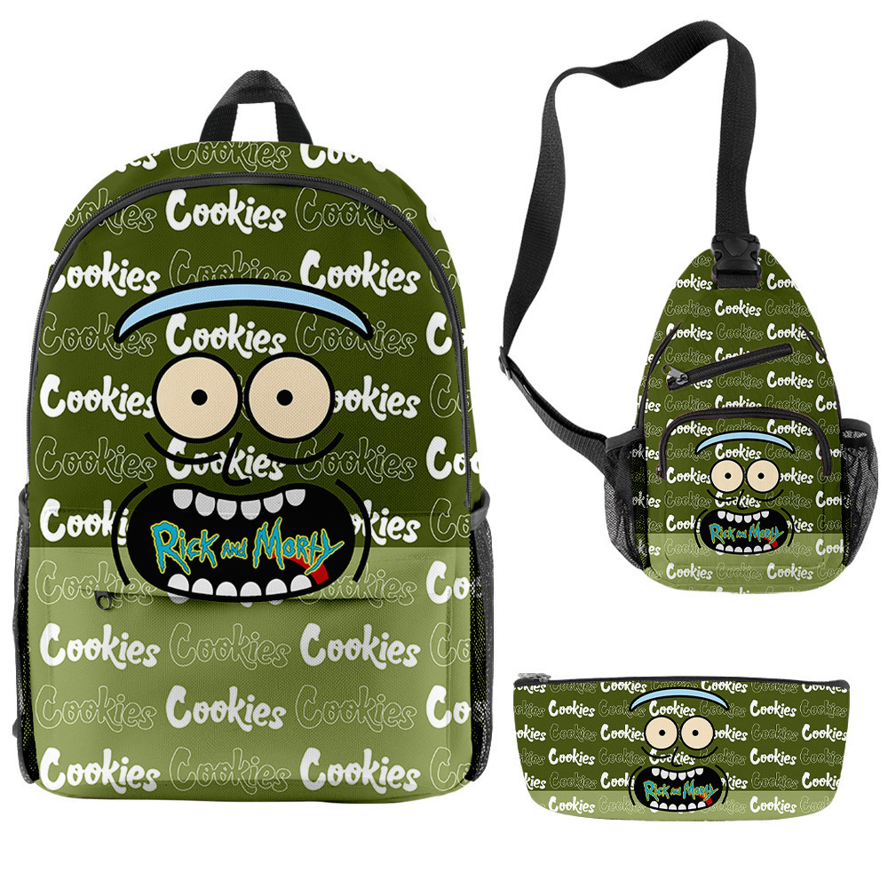 popular rick morty bagpack