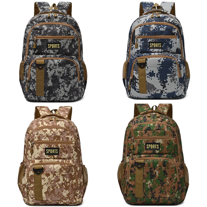 camo style bagpack