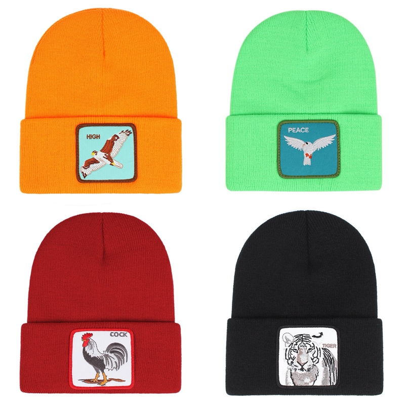 Wholesale animal beanies for winter