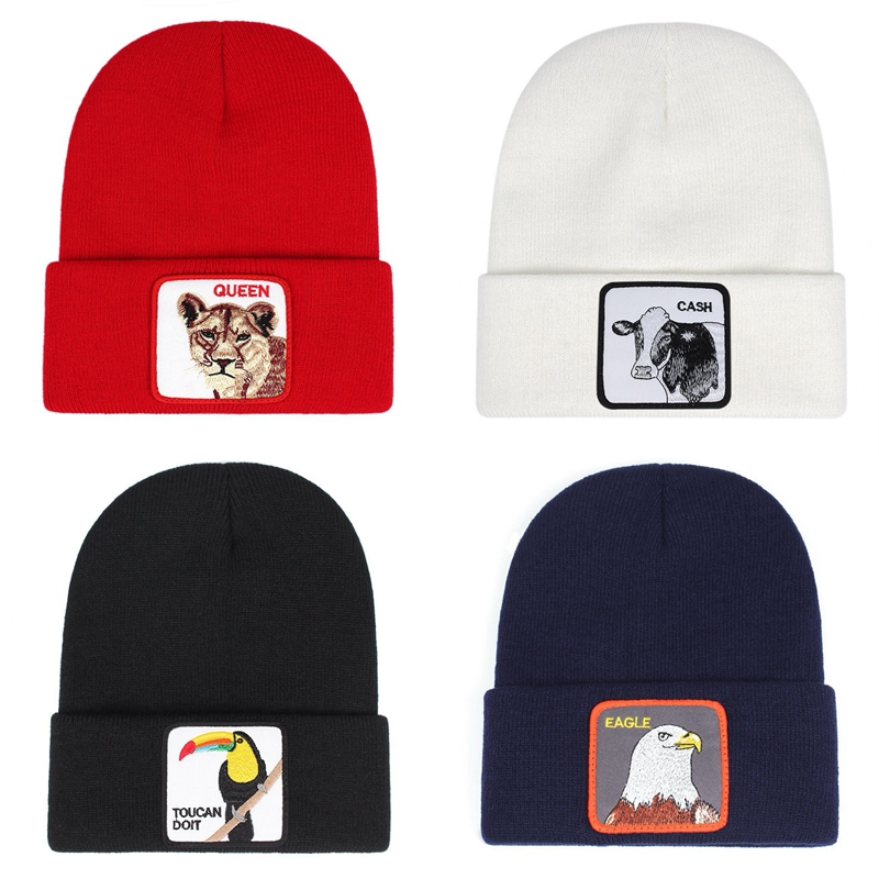 popular animal beanies for winter 