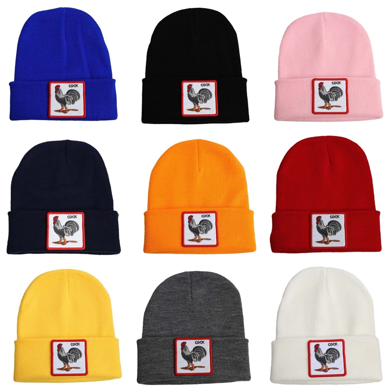 cock winter animal beanies for USA 